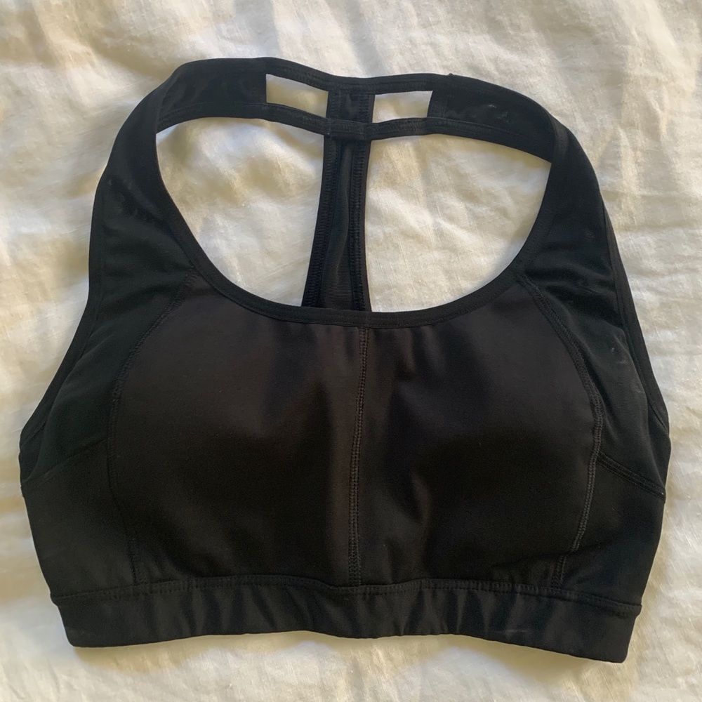 Athleta Black Sports Bra XS